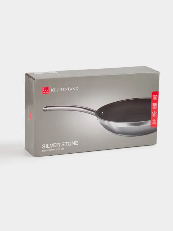 Таба, 20 см, қапталған, болат, Silver Stone, image-8