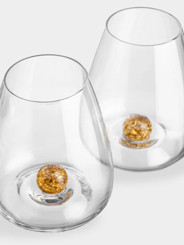 Стакан, 460 мл, 2 шт, Янтарный шар, Sorento globular, image-4