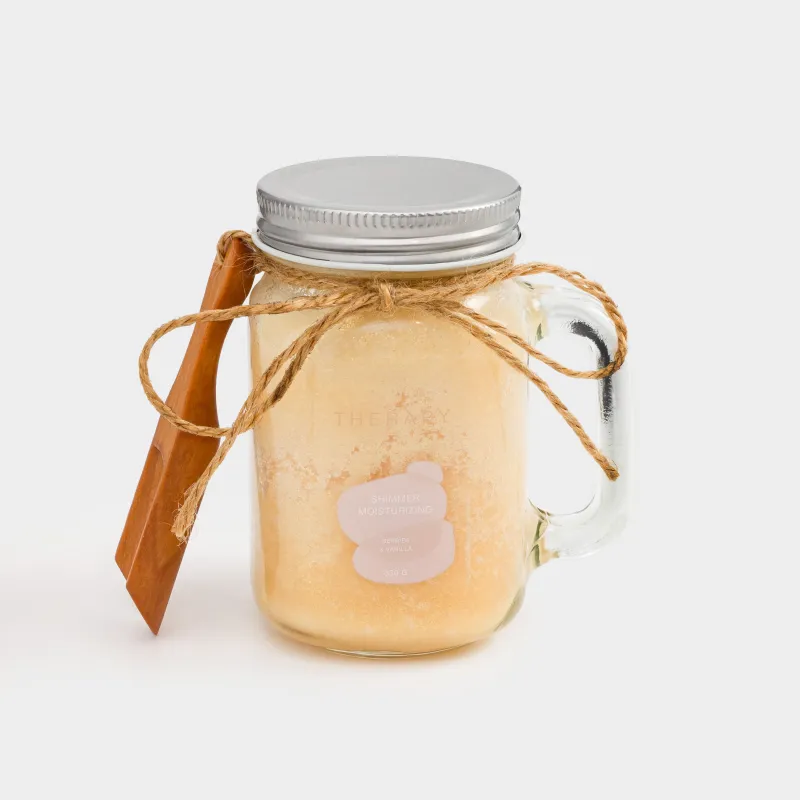 Скраб для тела, 330 г, увляжняющий, с шиммером, Ягоды/Ваниль, Therapy, image-1