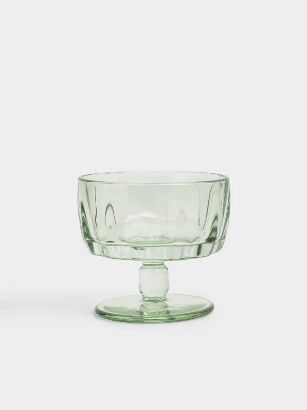 Креманка, 9 см, 200 мл, стекло, зеленая, Belfort, image-0