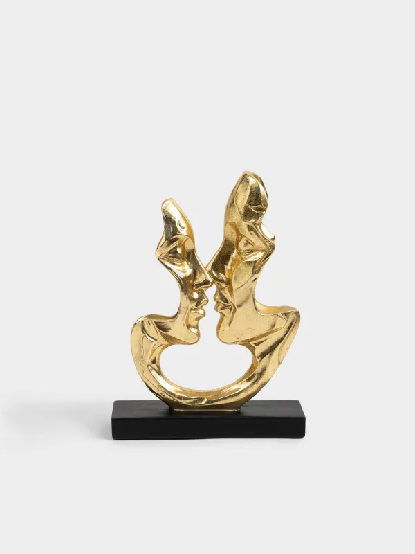 Мүсінше, 31 см, полирезин, алтын, Сүйіс, Baise, image-0