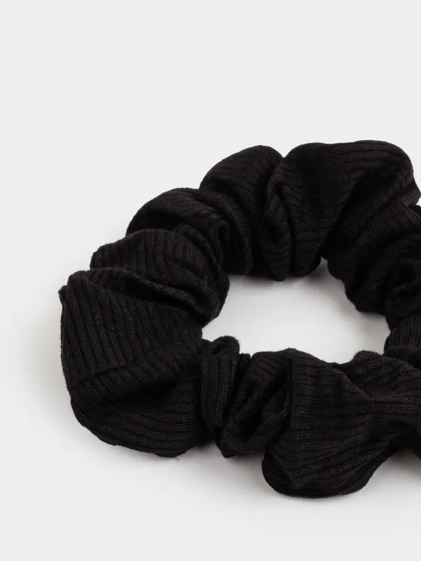 Резинка для волос, 9 см, полиэстер, черная, Rubchik, image-2