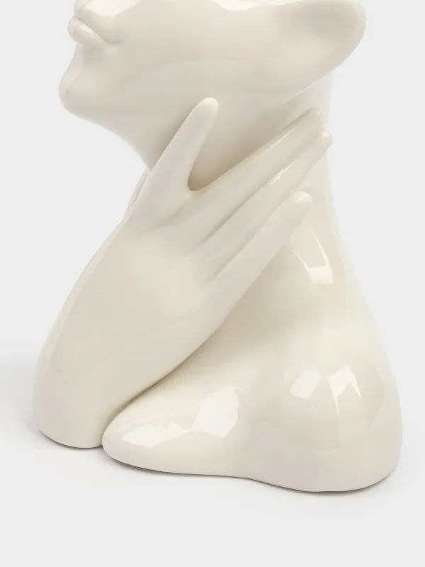 Подставка для косметических кистей, Руки на шее, Face, image-4