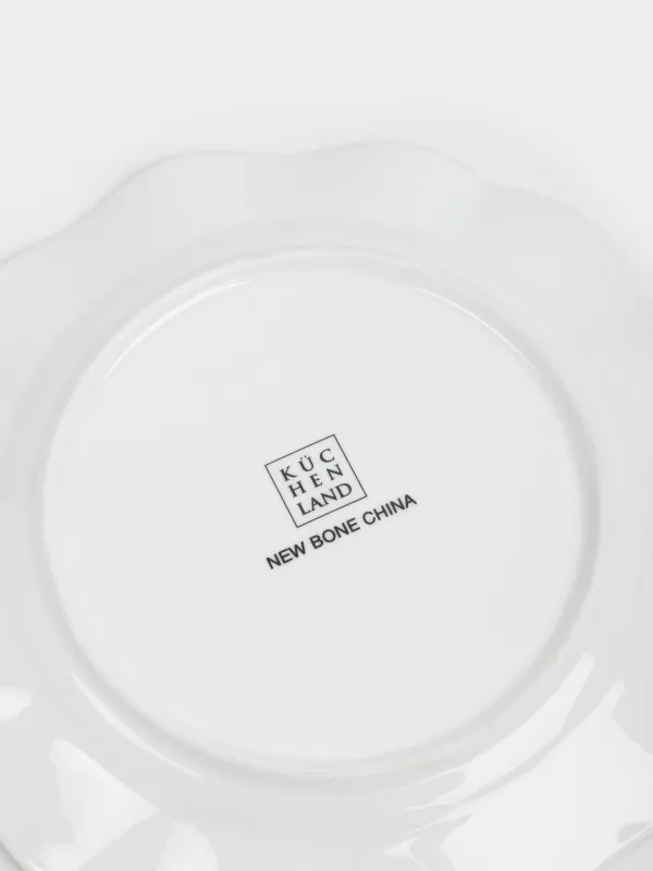 Тіскебасар тәрелкесі, 19 см, фарфор N, ақ, Қоян мен тауық, Rabbit Easter, image-4