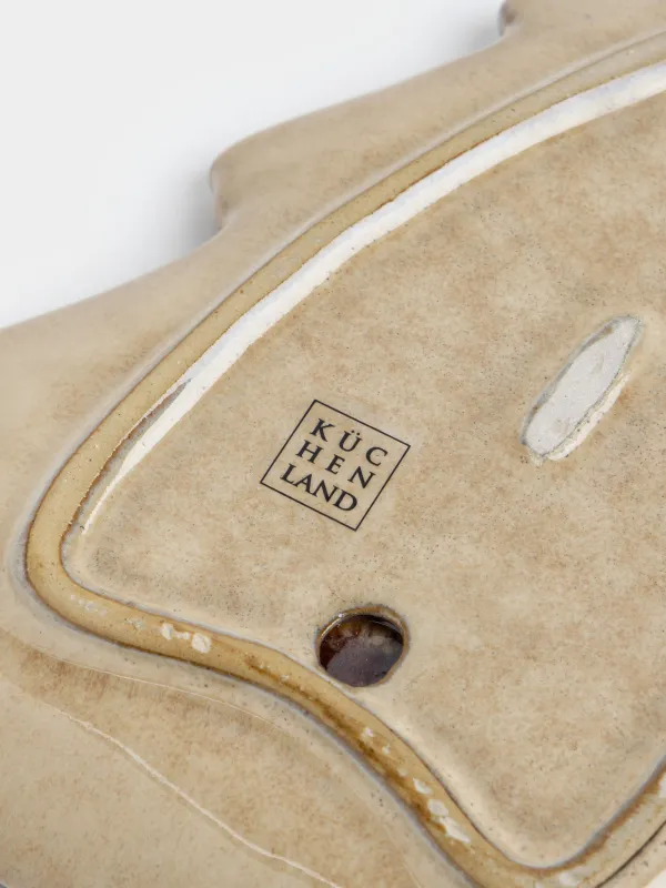 Блюдо, 14х19 см, фарфор P, молочно-коричневое, Ель, Woodland story, image-5