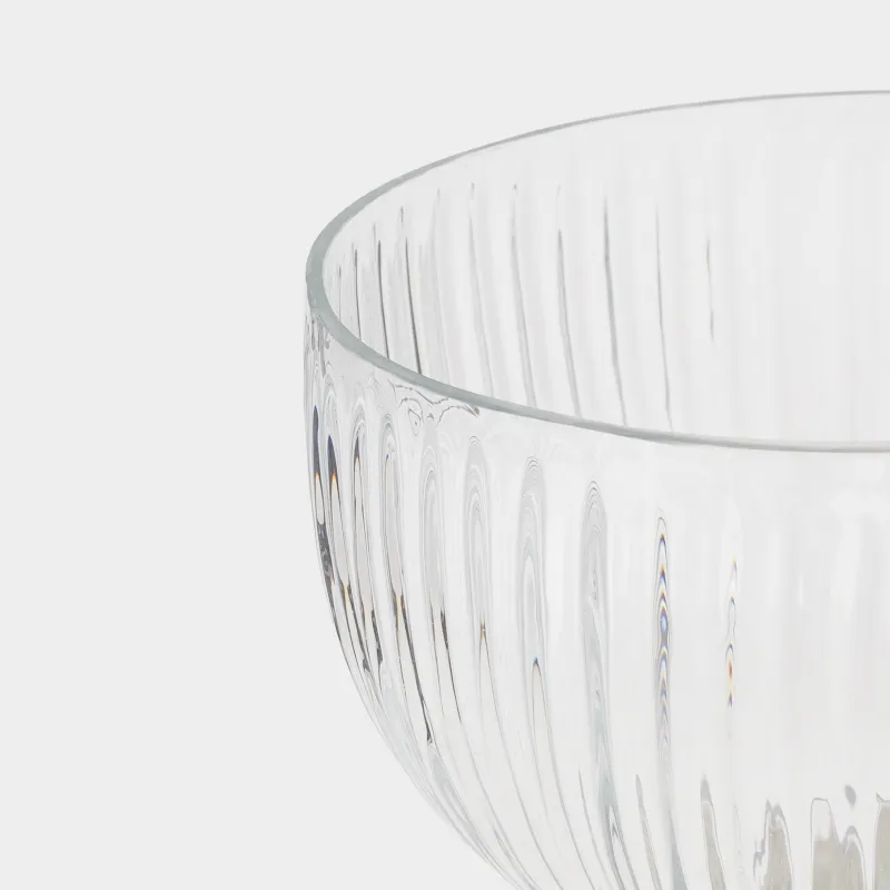 Блюдо на ножке, 14х20 см, Fantastic rib, image-2