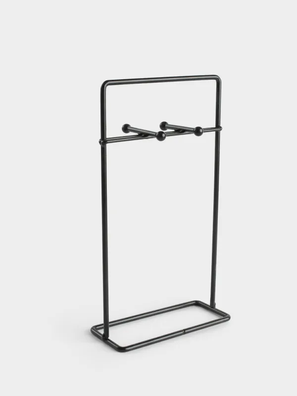 Кесу тақтасы,, 22х14 см, 4 дана, тұғырда, бамбук/болат, тікбұрышты, Bamboo, image-7