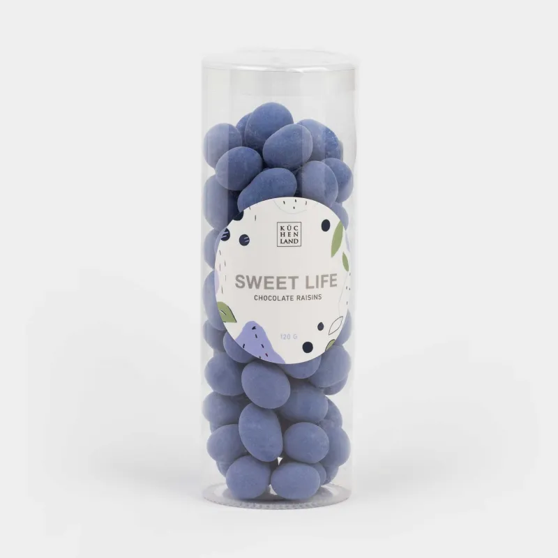 Драже, 120 г, сүтті шоколадпен қапталған мейіз, Sweet life