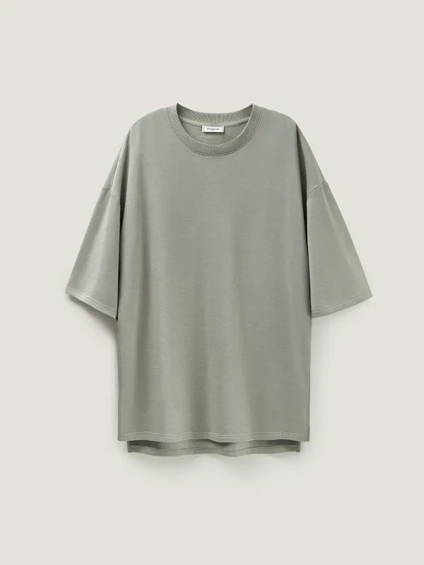 Әйелдер футболкасы, өлшемі M, мақта, хаки, Leonila, image-7