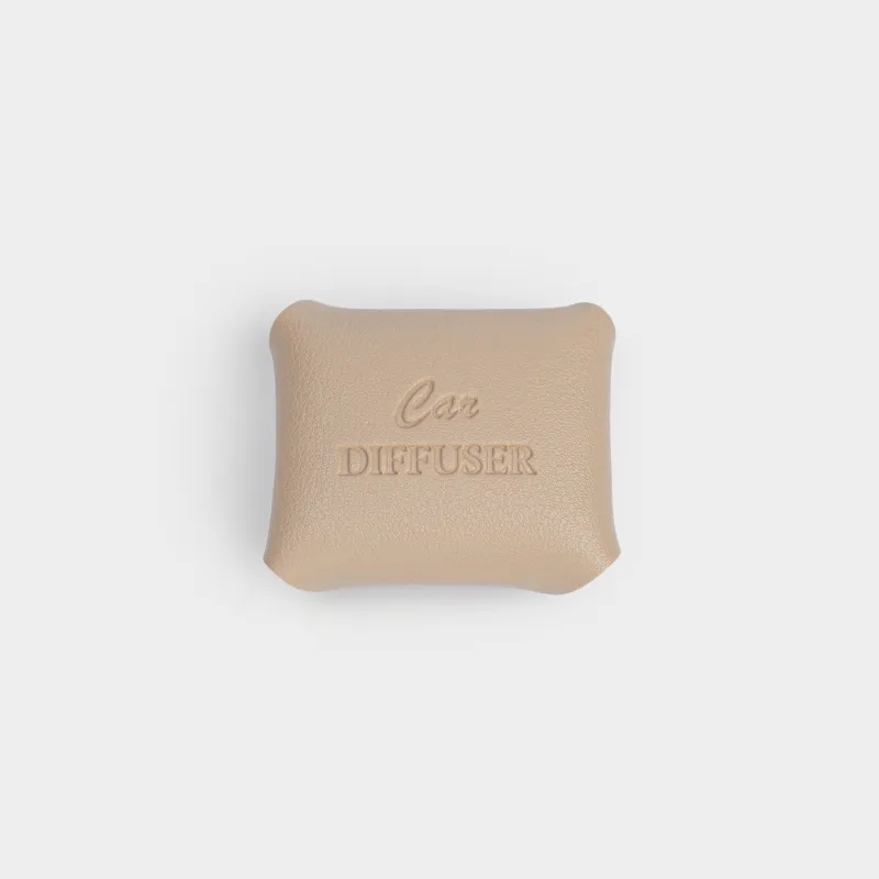 Автокөліктерге арналған хош иісті жиынтық, дефлекторға арналған, полиуретан/металл, сарғылт-қоңыр, Bamboo forest drizzle&White Musk, Auto