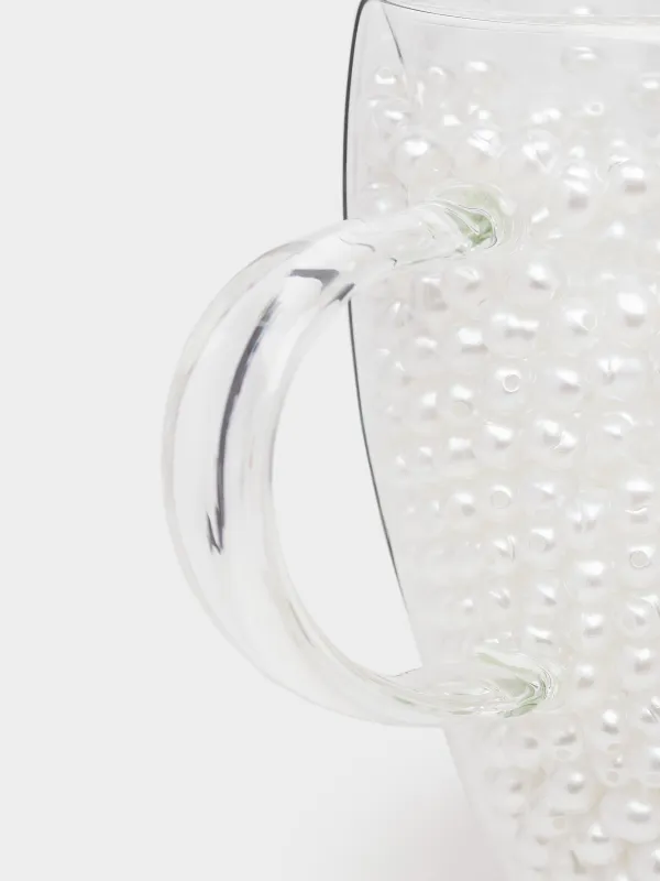 Саптыаяқ, 330 мл, пластик қолданылған шыны, ішінде інжу-маржаны бар, Дизайн, Air decor, image-3