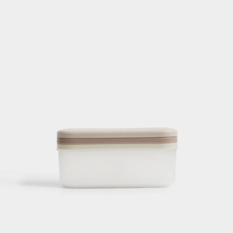 Терка, 19х8 см, 2 насадки, с контейнером, с крышкой, пластик/сталь, бежевый микс, Galori