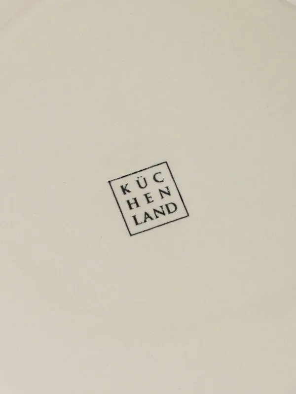 Түскі асқа арналған тәрелке, 27 см, 2 дана, керамика, сарғыш, секпіл, Speckled, image-4