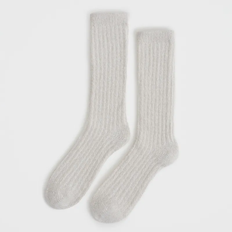 Әйелдер шұлықтары, өлшемі 36-38, полиэстер, сарғылт-қоңыр меланж, Warmed