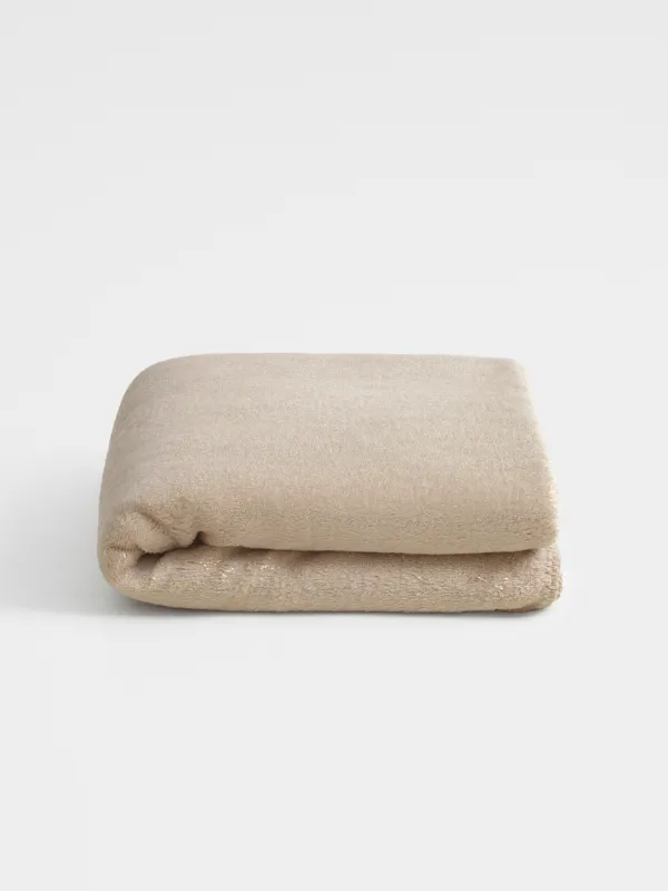 Жамылғы, 130х170 см, фланель/люрекс, қара-сұр, Flannel, image-6