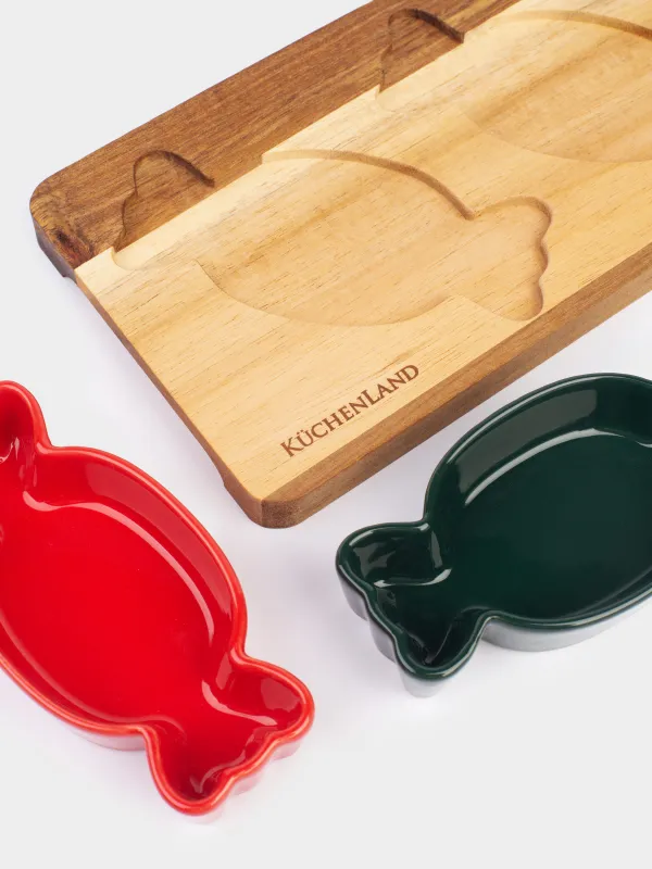 Набор для закусок, на подставке, Noble tree, image-5