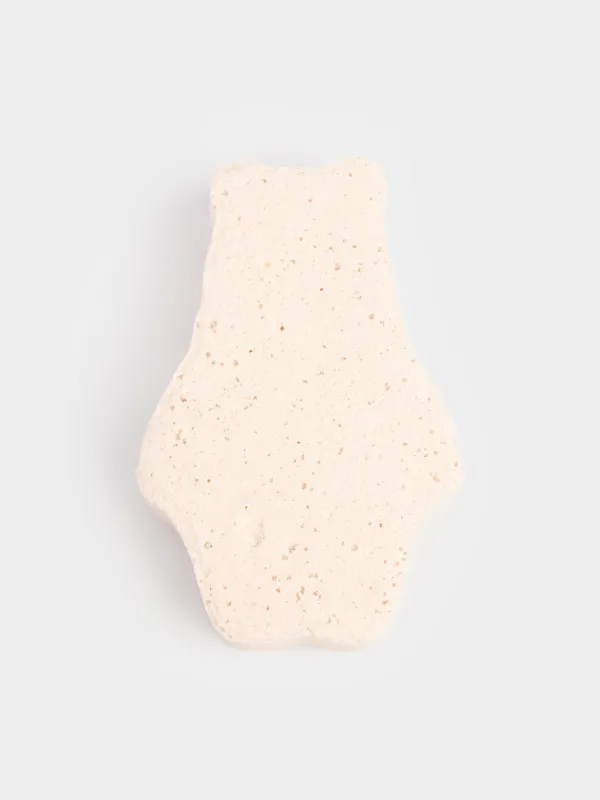 Ваннаға арналған бомба, 100 гр, ақ және сары, Хош иіс, Свитер киген аю, Bear, image-3