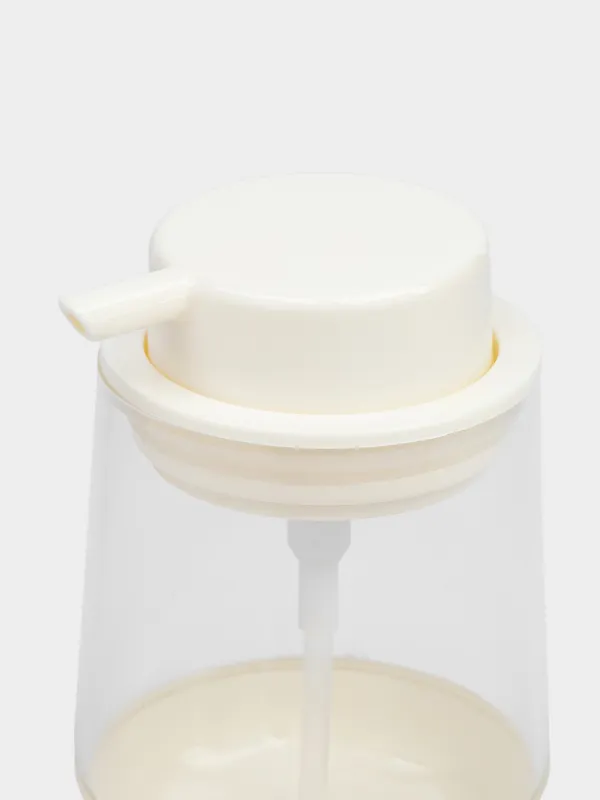 Сұйық сабынға арналған диспенсер, 300 мл, пластик, сүт түстес, Eleos, image-4