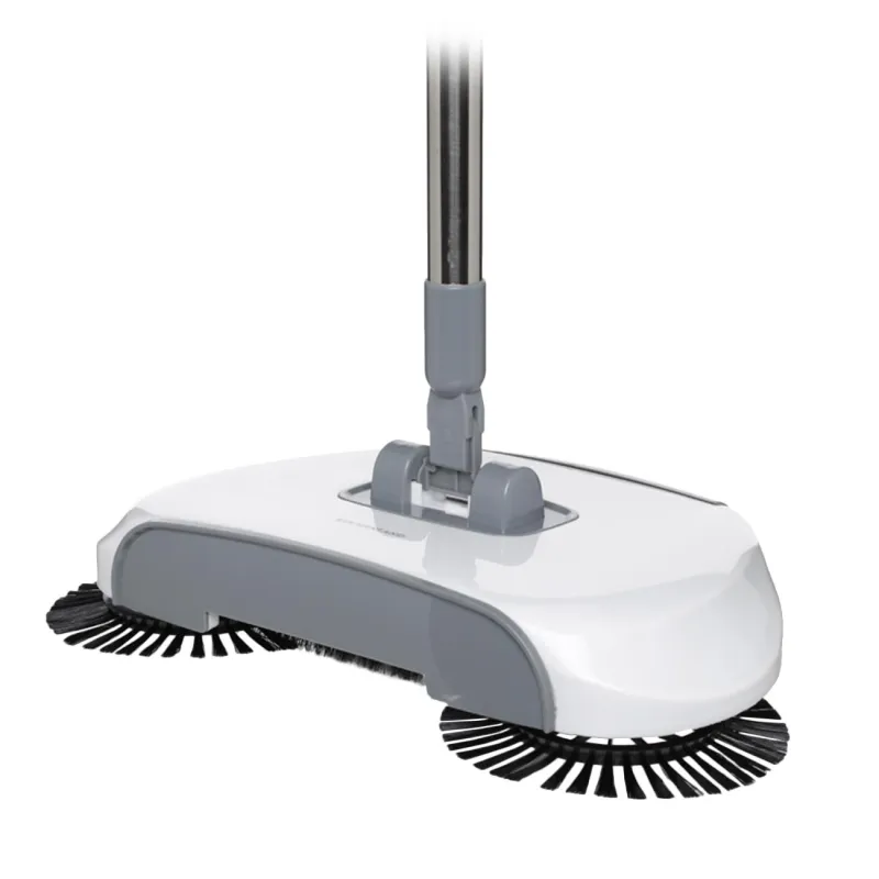 Қоқыс жинайтын Щетка, 115 см, механикалық, пластик / Болат, сұр-ақ, Mop, image-6