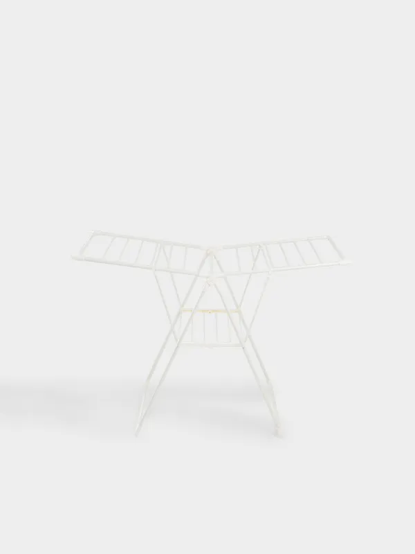 Киім кептіргіш, едендік, 155х57 см, жиналмалы, металл, сарғылт-қоңыр, Х-пішінді, Compact, image-0