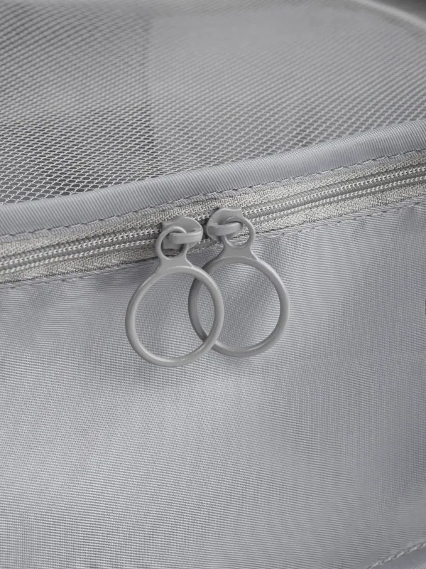 Органайзер для одежды, 34х28х11 см, M, с ремнями, саржа, серый, Travel comfort, image-5