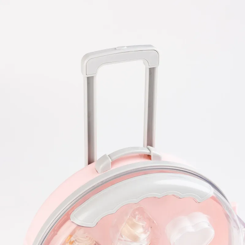 Набор косметики, детский, 19x5 см, 6 пр, пластик, серый, Чемодан, Cosmetic kids, image-5