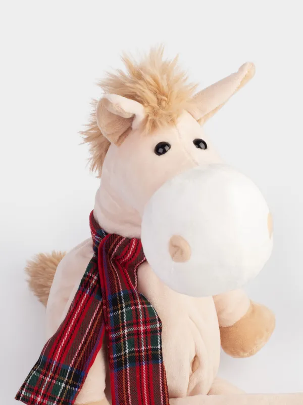 Игрушка-мешок с конфетами, 30 см, 300 гр, ассорти, Лошадка, Sweet christmas, image-4