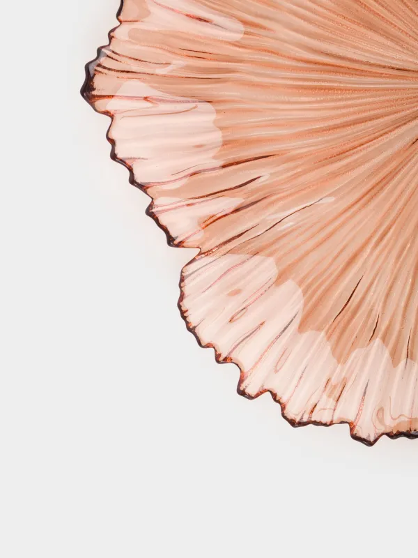 Түскі ас тәрелкесі, 28 см, шыны Р, қоңыр, Verge, image-2