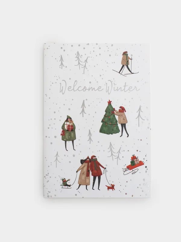 Открытка подарочная, 12х17 см, бумага, Christmas, image-0