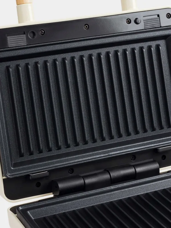 Супер пісіргіш, электр, 800 Вт, 2 ауыстырылатын панель, болат/пластик, сарғылт-қоңыр, Vintage kitchen, image-9