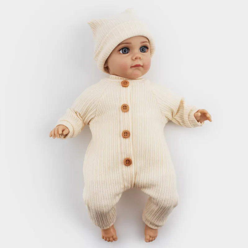 Қуыршақ, 35 см, музыкалық, ПВХ, киімдегі қуыршақ, Childhood