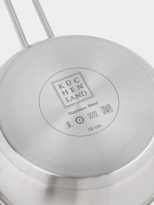 Ыдыс-аяқ жинағы, 3 зат, болат/шыны, Egoist lite, image-8