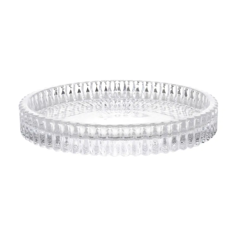 Подсвечник, 9 см, для цилиндрической свечи, стекло, Ribby