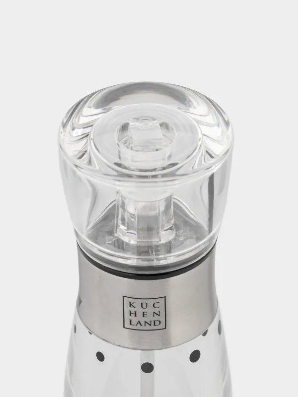 Дәмдеуіш диірмені, 17 см, механикалық, акрил, Classic, image-2