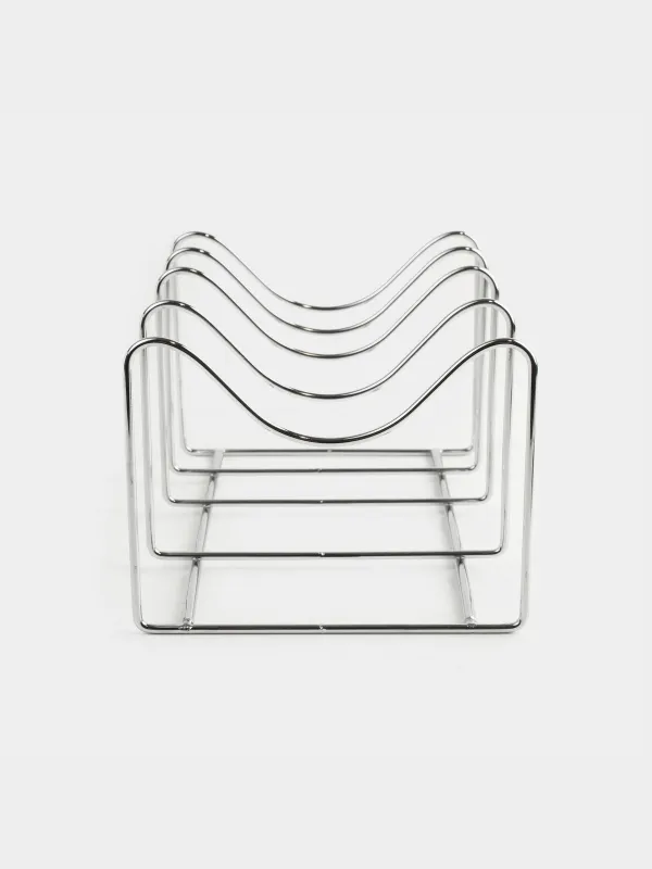 Табалар мен қақпақтарға арналған тұғыр-органайзер, 16х25 см, 4 бөлім, металл, Method, image-4