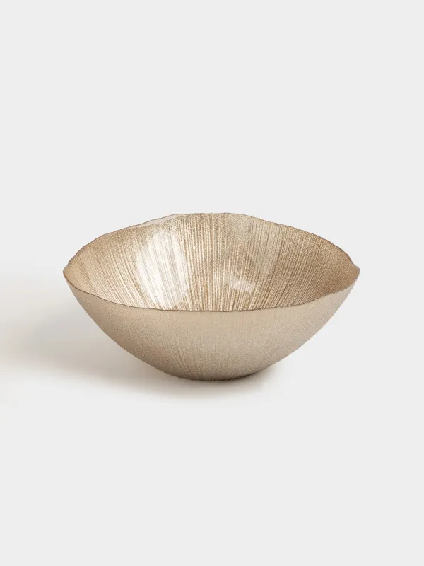 Салат ыдысы, 24х9 см, 1,7 л, шыны, шампан, Angle, image-1