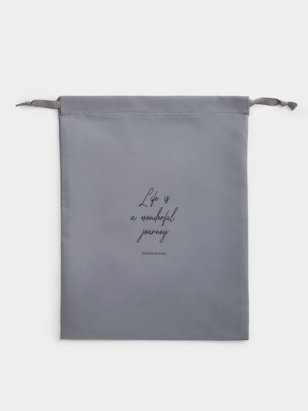 Органайзер для белья или обуви, 36х27 см, саржа, серый, Travel comfort, image-4