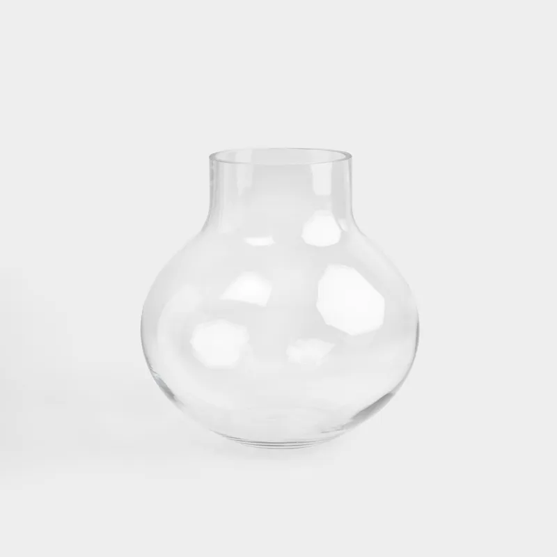 Ваза для цветов, 25 см, Колба, Flask