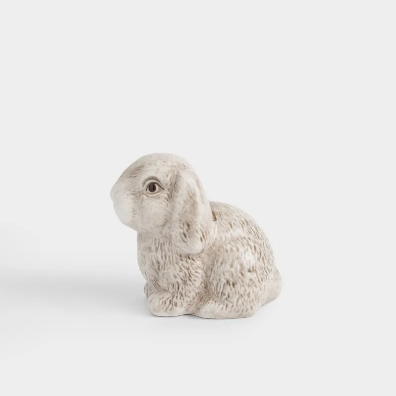 Статуэтка, 7 см, керамика D, коричневая, Кролик, Easter lace