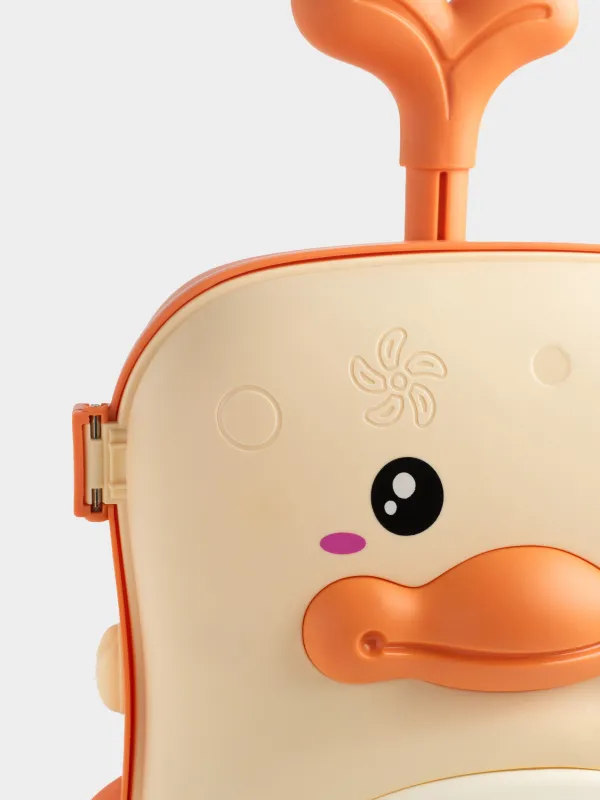 Құмға арналған ойын жинағы, 7 зат, чемоданда, пластик, Үйрек, Sunny, image-6