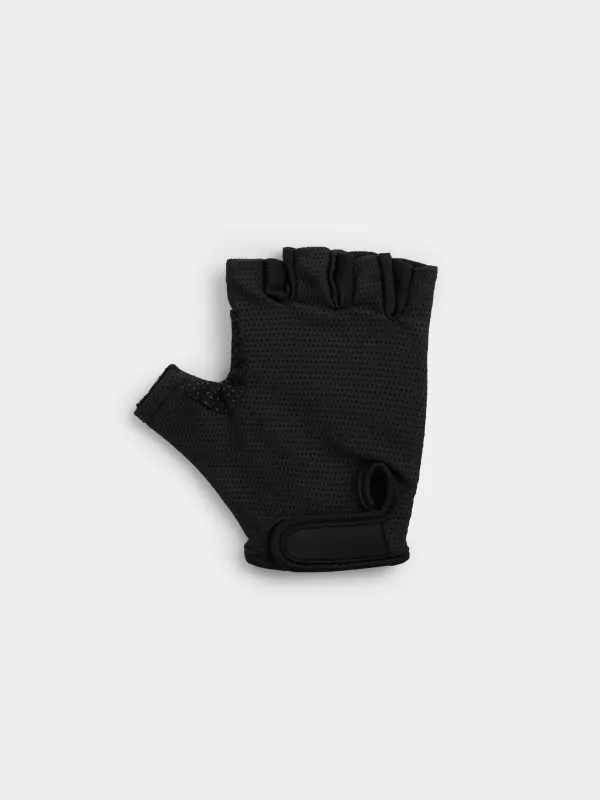 Әйелдер қолғаптары, фитнеске арналған, өлшемі XS/S, полиэстер/поролон/спандекс, қара, Sport, image-3