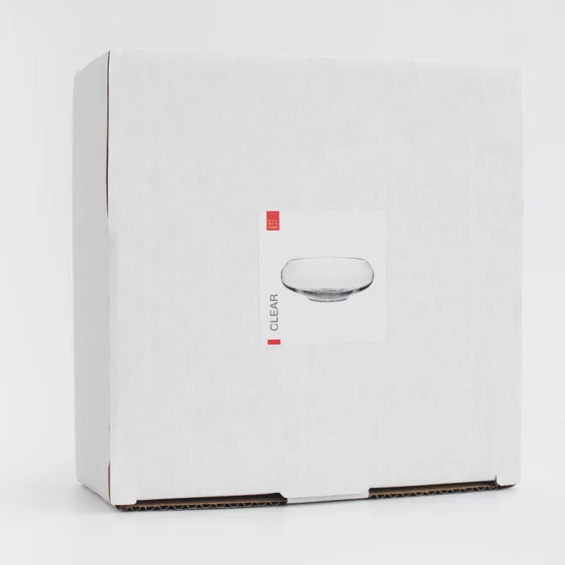 Пиала, 14х5 см, стекло, Clear, image-3