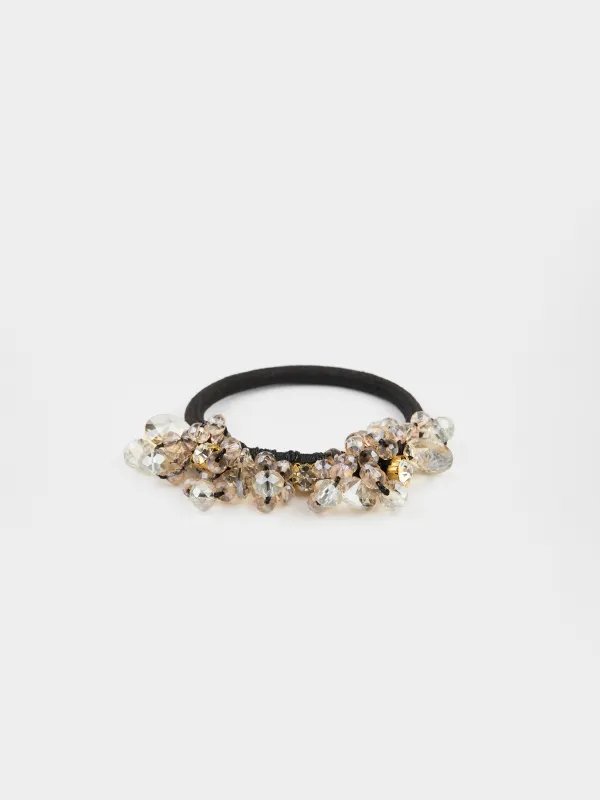 Шаш резеңкесі, 5 см, шыны, Кристалдар, Hair crystal, image-0