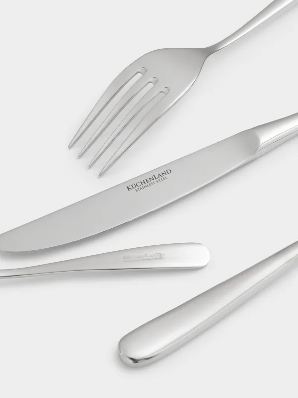 Ас құралдары, 6 тұлға, 24 зат, Болат, Brussels, image-7