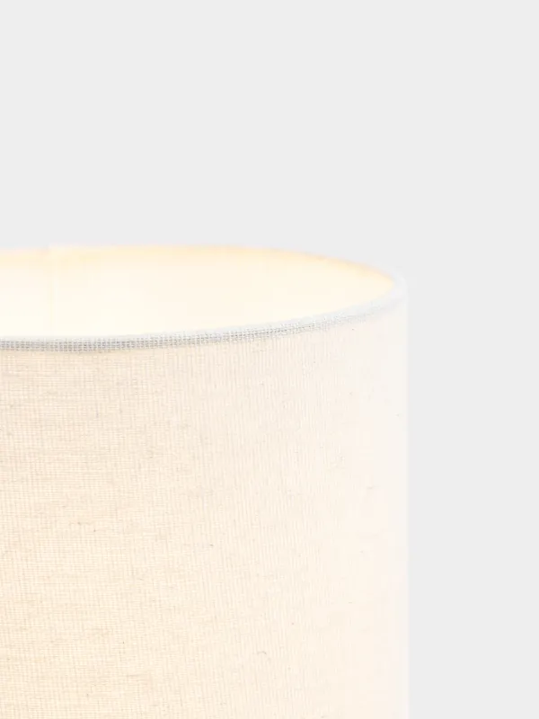 Үстел шамы, 33 см, шыны/зығыр, қоңыр, Кракелюрлі колба, Impulses light, image-3