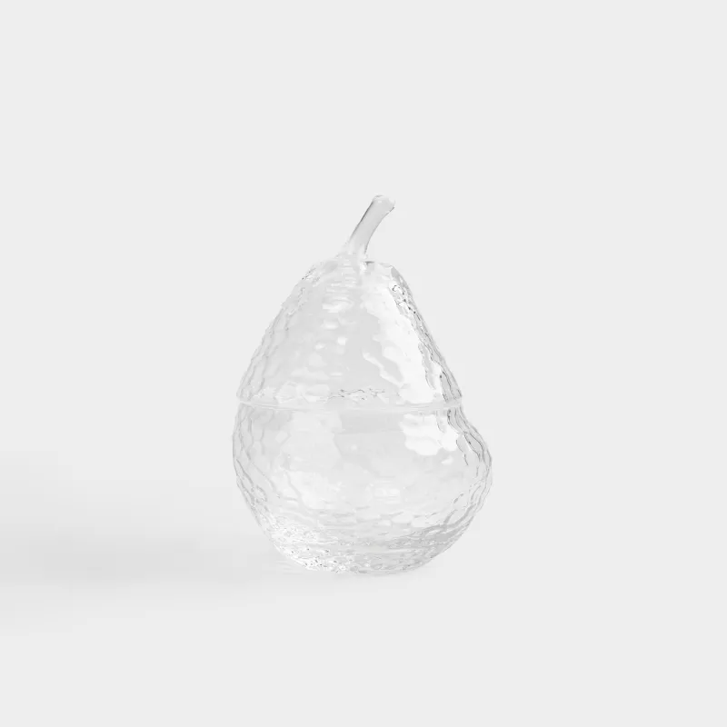 Сақтау ыдысы, 11х22 см, 400 мл, шыны Р, Алмұрт, Clear pattern, image-1