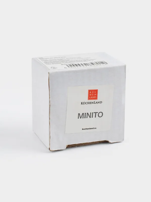 Тіс щеткасына арналған тұғыр, 4 см, фарфор P, сұр, Minito, image-5