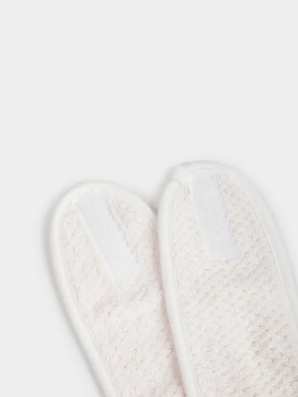 Шашқа арналған резеңке, 56х9 см, флис, Velcro, сүт түстес, Ratine, image-3