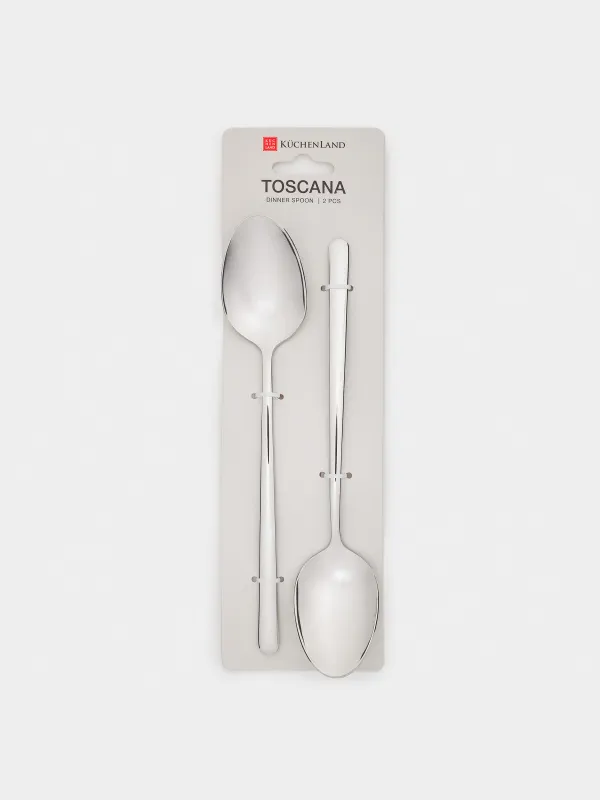 Ас қасық, 2 дана, болат, Toscana, image-3