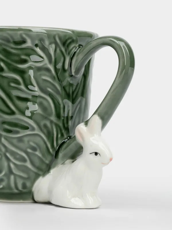 Кружка, 480 мл, Кролик с капустой, Cabbage, image-3